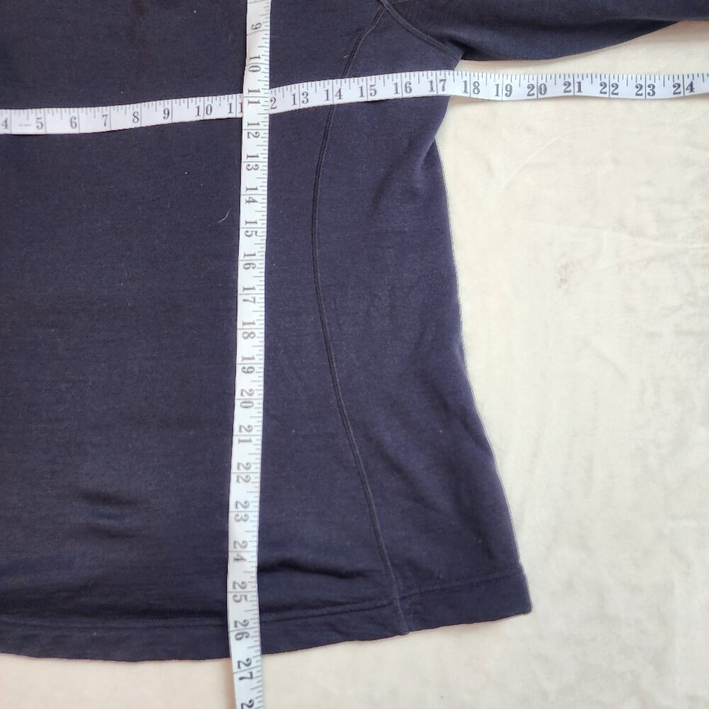 Icebreaker Merino Wool Zip Jacket Sweatshirt Womens Large - Picture 7 of 7